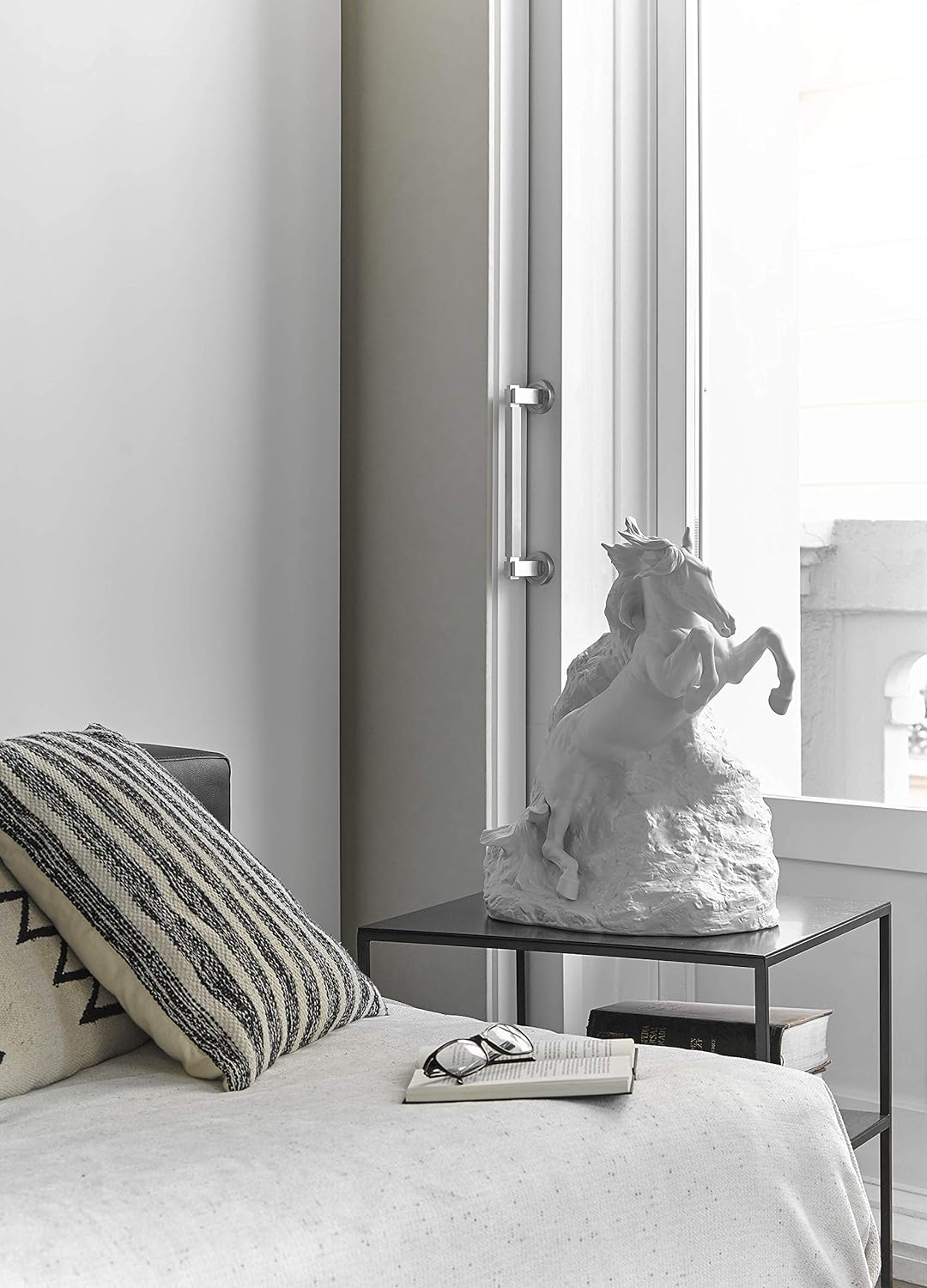 LLADRÓ Pferde-Skulptur Unbezwingbarer Geist. Pferd. Porzellan.