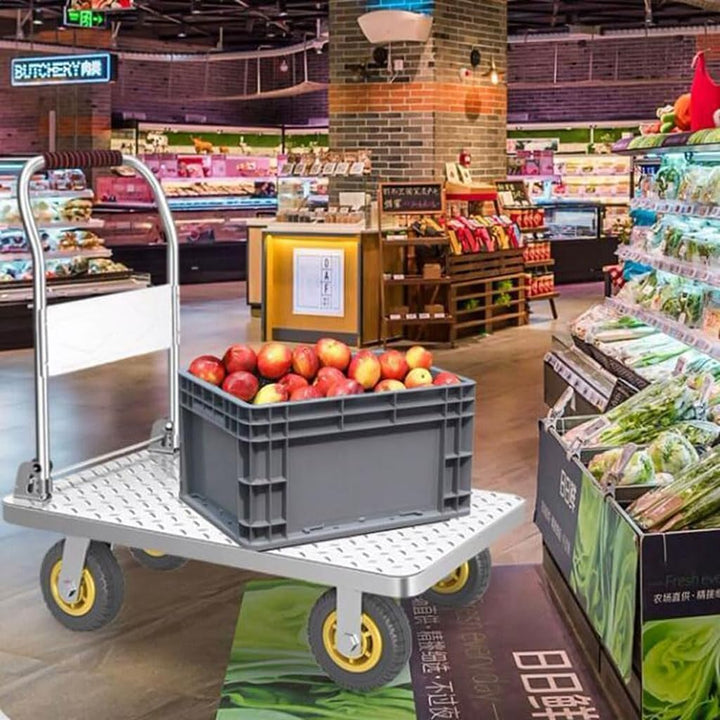 Plattformwagen Klappbar 230kg, Campingwagen, Robuster Wagen Zum Bewegen Schwerer Gegenstände, Sackka