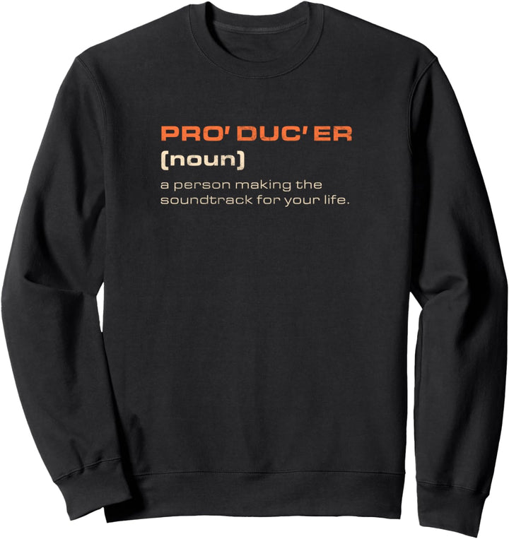 Producer Studio Gear Vintage Synths VSTs DAW Sweatshirt