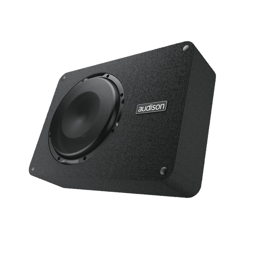 Audison APBX 8 R – 8" Subwoofer in Bassreflexgehäuse, 500W Peak, kompakter Aufbau für Tiefe Basswied