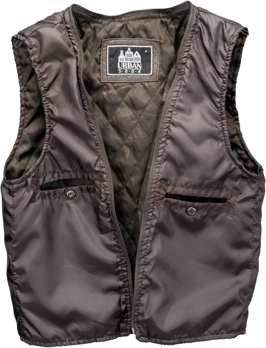 URBAN 5884 Motorradjacke Damen Mit Protektoren, Damenjacke aus Lammleder, Protektoren für Rücken, Sc
