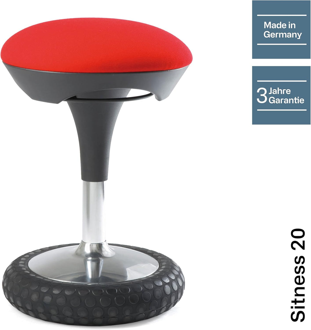 Topstar Bürohocker Sitness 20 rot, Rot