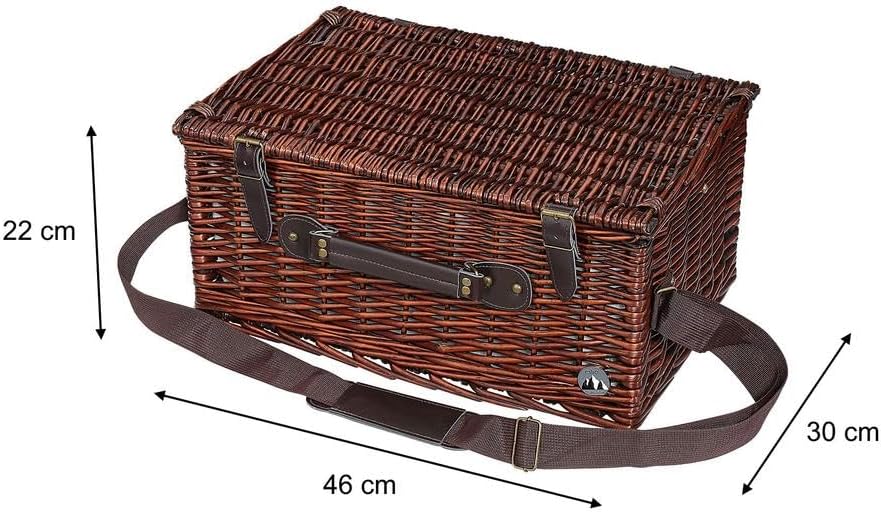 Cilio 155259 Picknick-Korb Varese