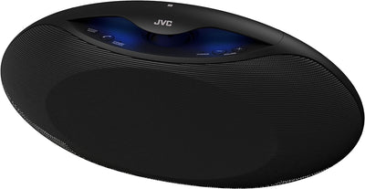 JVC SP-ABT30-BEG Bluetooth Lautsprecher (v3.0 Bluetooth, NFC, 10 Watt) schwarz, schwarz