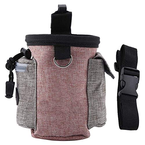 Pssopp Futterbeutel für Hunde Tragbare Dog Snack Tasche Abnehmbare Hundetraining Treat Pouch Hund Le