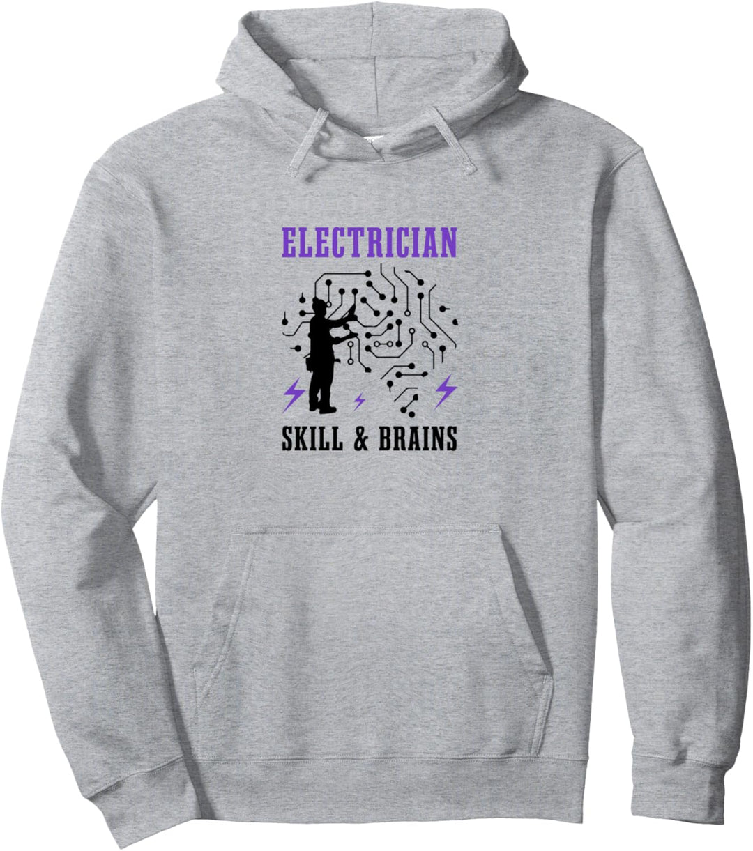 Elektriker Fertigkeiten Elektro-Hobby-Handwerker Pullover Hoodie