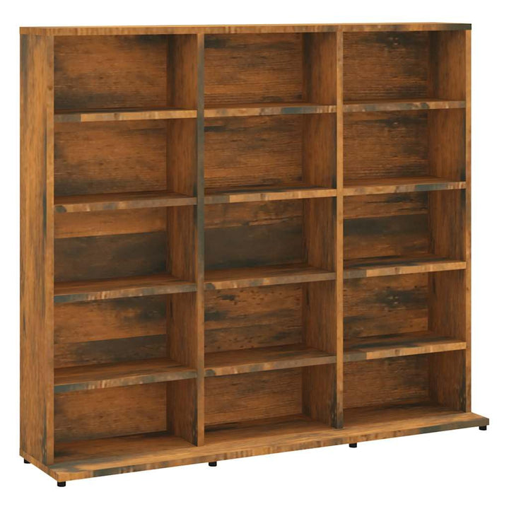vidaXL CD Regal, Schrank mit viel Stauraum, Ablage für Wohnzimmer, Standregal Aktenregal Büroregal M