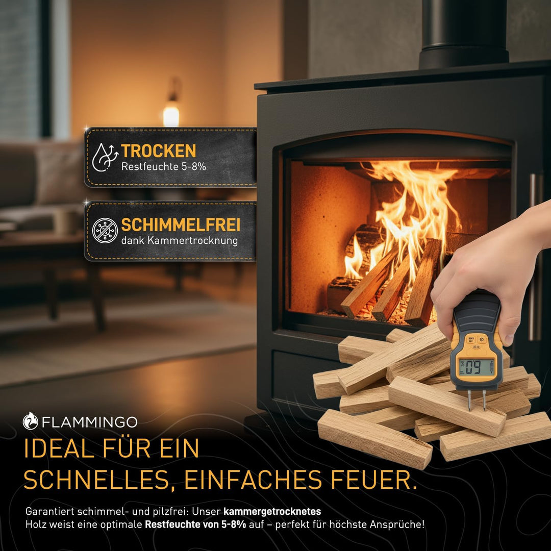 30kg Anzündholz Anfeuerholz Anmachholz Brennholz Kaminholz Ofenholz Smoker Grill BBQ Trocken Ofenfer