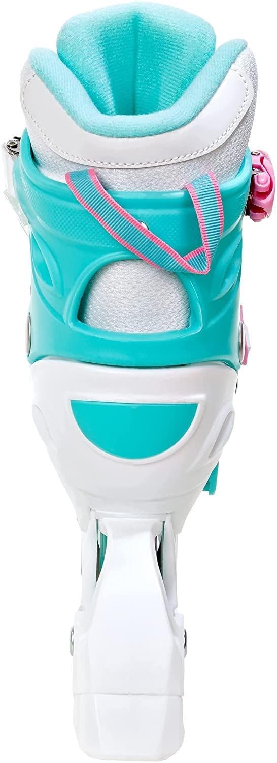 Kinder Inline Skates Inliner Raven Lia verstellbar mit LED Leuchtrad 34-37 (20,5-23,5cm) Raven Lia M