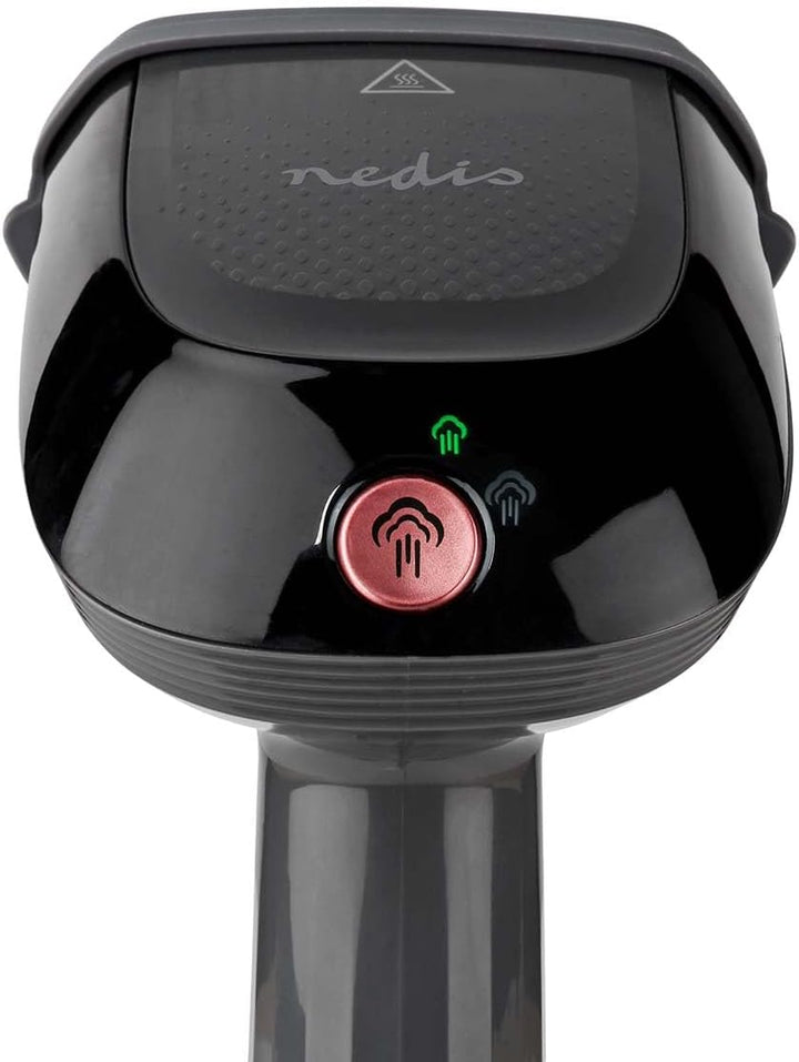 Nedis Bügeleisen - 1400 W - Edelstahl - 0.32 l, Schwarz