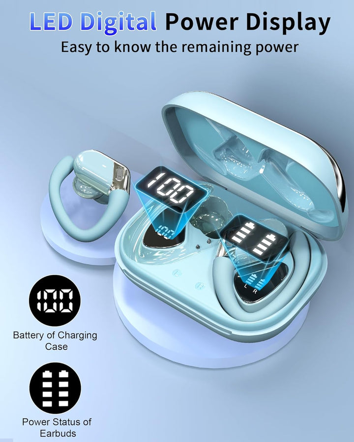 Matast Bluetooth-Ohrhörer blau, blau