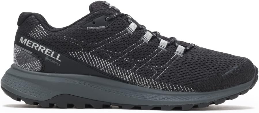 Merrell Herren Fly Strike GTX Sneaker 40 EU Schwarz, 40 EU Schwarz