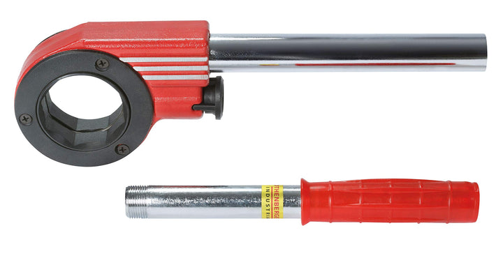 Rothenberger Industrial Gewindeschneid Kluppen Knarre Ø 1/4-1-1/4" BSPT rechts 070664E