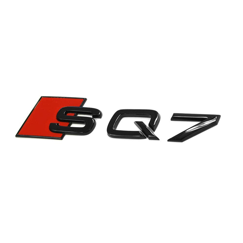Audi 4M0071804 Schriftzug SQ7 schwarz Heckklappe Exclusive Black Edition Emblem Aufkleber