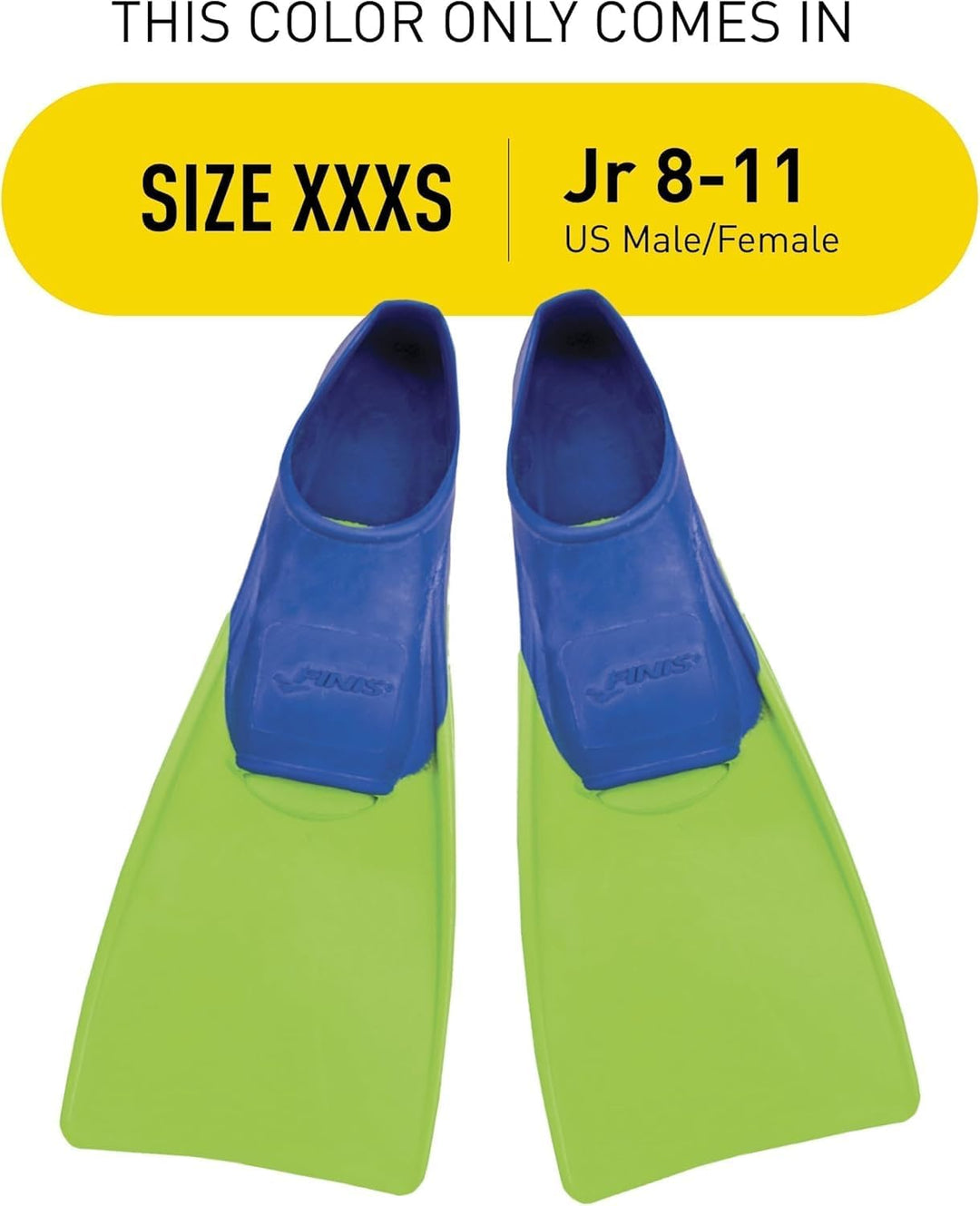 FINIS Long Floating Fins for Swimming and Snorkeling 26-29 Floating 1.05.037, 26-29 Floating 1.05.03