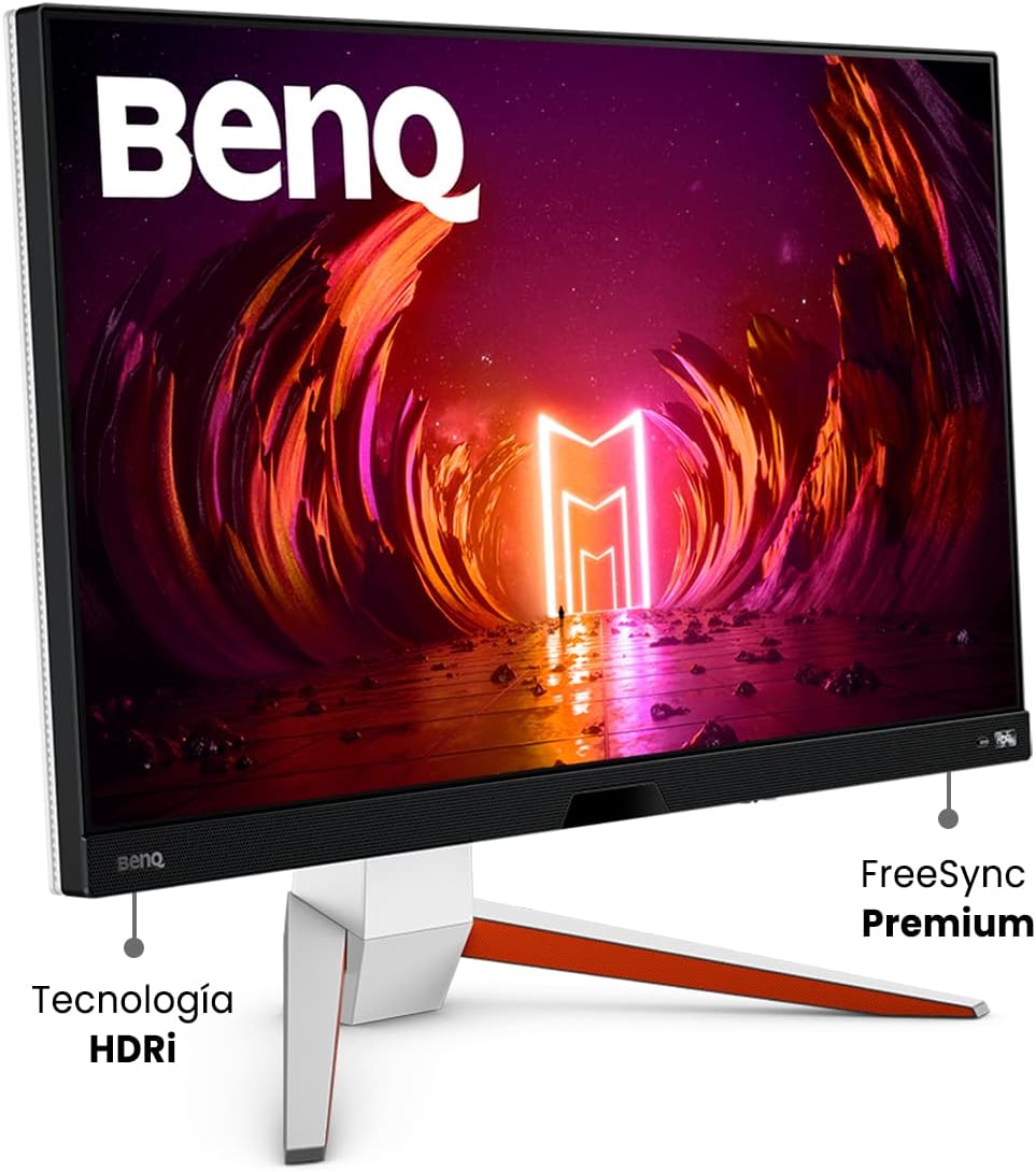 BenQ MOBIUZ EX2710U 4K Gaming Monitor (27 Zoll, IPS, 144 Hz, 1ms, HDR 600, HDMI 2.1, 48 Gbps volle B