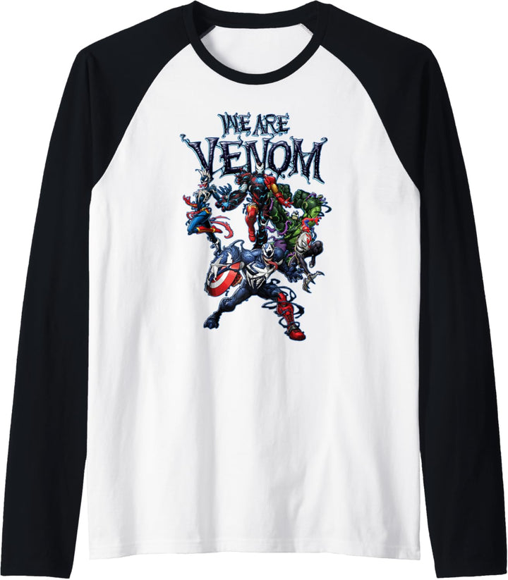 Marvel Avengers We Are Venom Portrait Raglan