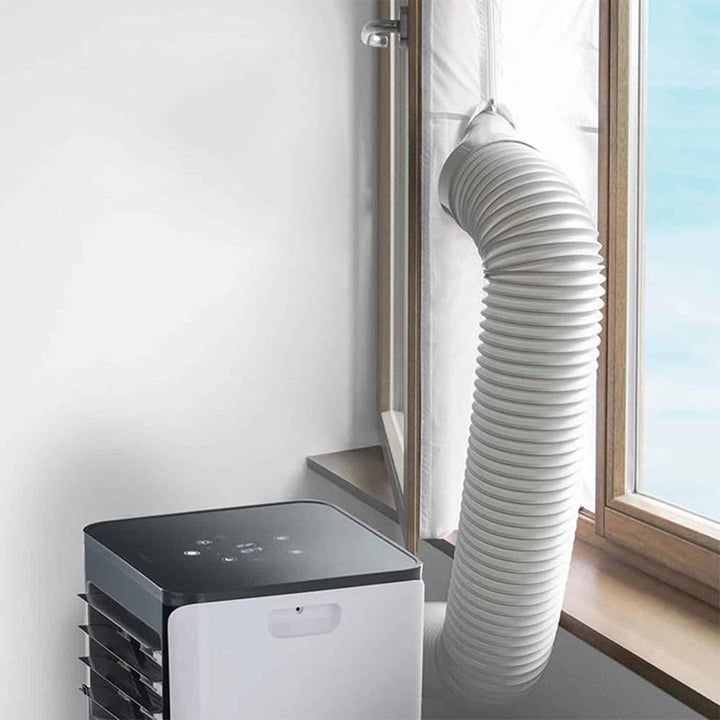 400CM Fensterabdichtung für Mobile Klimageräte,klimaanlage fensterabdichtung mit Doppelreissverschlu