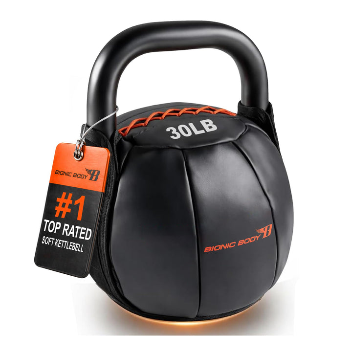 Bionic Body Weich Wasserkocher Glocke mit Griff 13,6 kg, BLK - 30 lbs