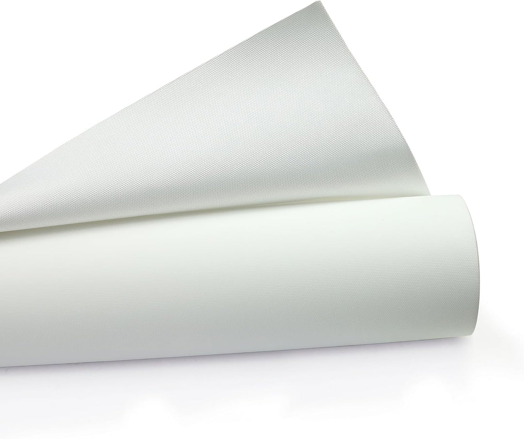 EXERZ Leinwandrolle, 76 cm x 10 m, Polyester, 280 g/m² - Acrylmalerei und Tintenstrahldruck, Polyest