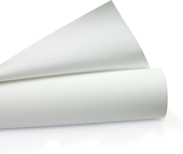 EXERZ Leinwandrolle, 76 cm x 10 m, Polyester, 280 g/m² - Acrylmalerei und Tintenstrahldruck, Polyest