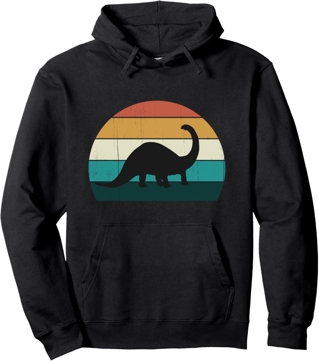 Lustiger Retro-Dinosaurier - grosses Geschenk für Brachiosaur Pullover Hoodie