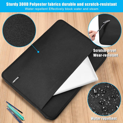 IMAGE Art Portfolio Bag 60 * 45 * 8 cm Black Art Carrying Storage Case Waterproof Drawing Board Bag