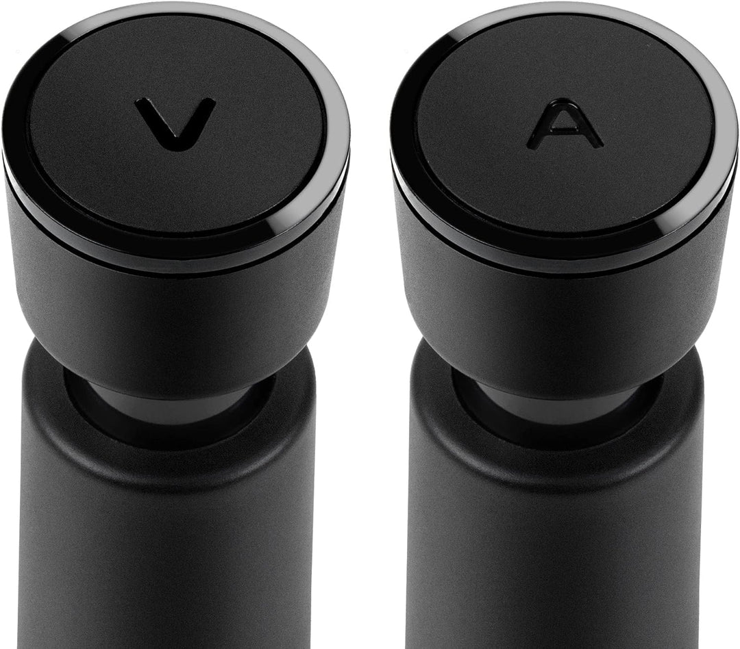 Airtender Weinbelüfter und Vakuum-Set – Vakuumpumpe – Weinbelüfter - 3 Weinverschlüsse/Nanoverschlüs