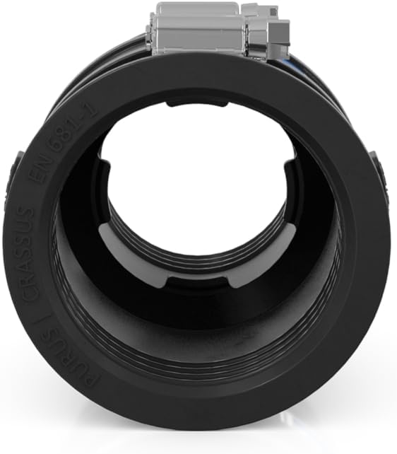 Crassus Adapterkupplung CAC 0633, EPDM / V2A, 1 Stück, 53-63 mm auf 40-50 mm, CRA12047, 53-63 mm auf