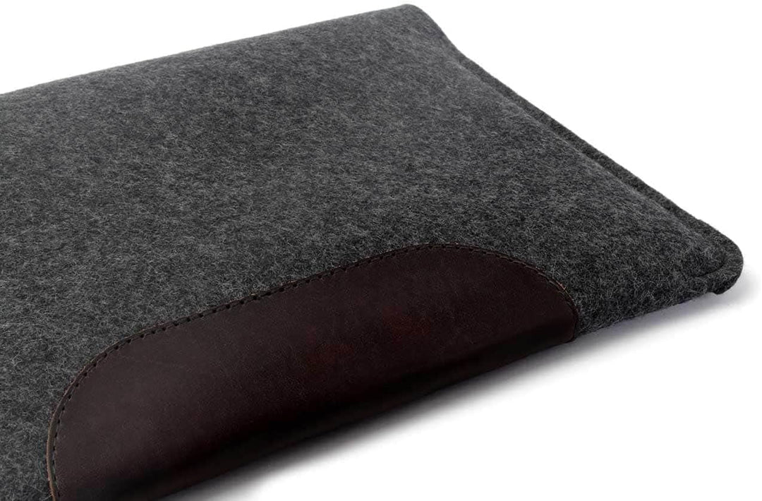 Pack & Smooch Hülle für MacBook Air 15 (2023) MacBook Air 15 case Sleeve 100% Wollfilz Und Pflanzlic