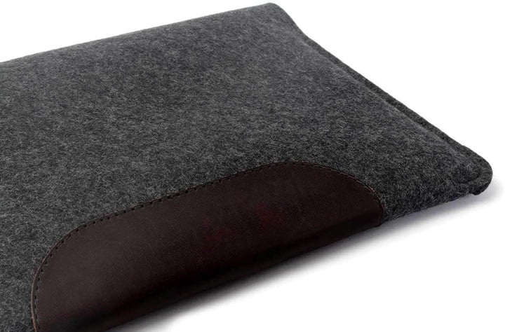 Pack & Smooch Hülle für MacBook Air 15 (2023) MacBook Air 15 case Sleeve 100% Wollfilz Und Pflanzlic
