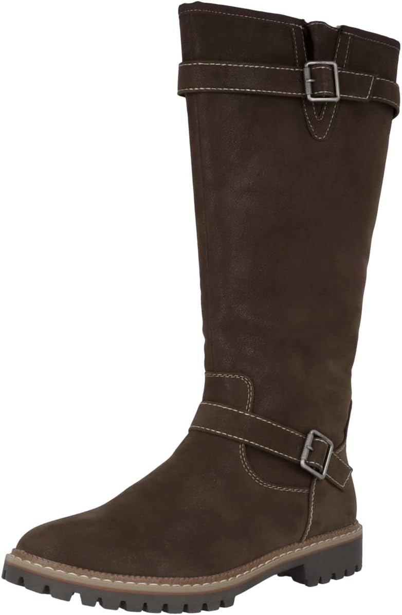 s.Oliver Damen 5-5-26693-29 Kniehohe Stiefel 38 EU Dunkelbraun, 38 EU Dunkelbraun