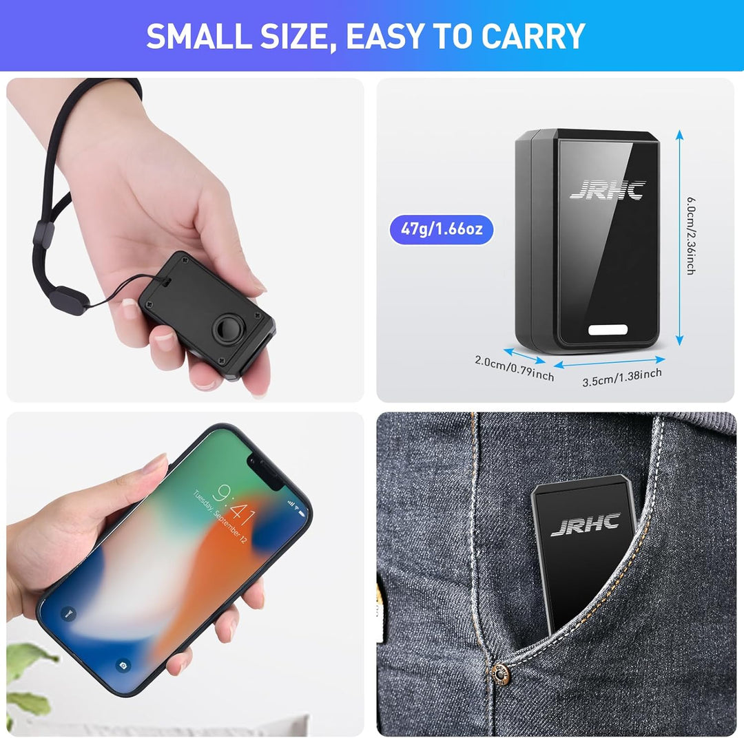 1D 2D Kabelloser Barcode-Scanner Bluetooth, Mini Tragbarer Barcode Lesegerät, 3-in-1 BT & 2.4G & USB