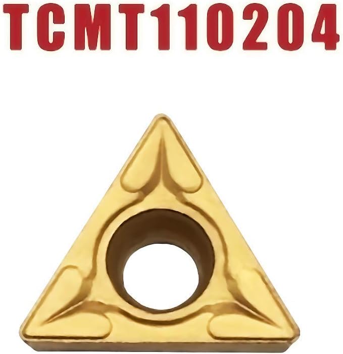 ASZLBYM 20 Stück TCMT21.51 Dreheinsätze TCMT110204 TCMT21.51 Hartmetalleinsätze TCMT Einsatz S08K/S1