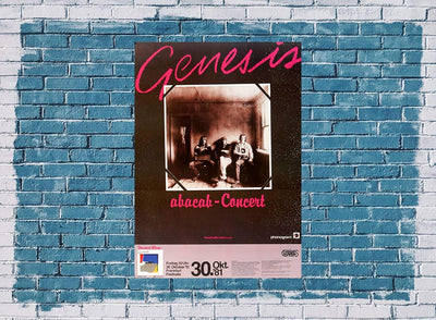 Genesis - Abacab, Frankfurt 1981 » Konzertplakat/Premium Poster | Live Konzert Veranstaltung | DIN A