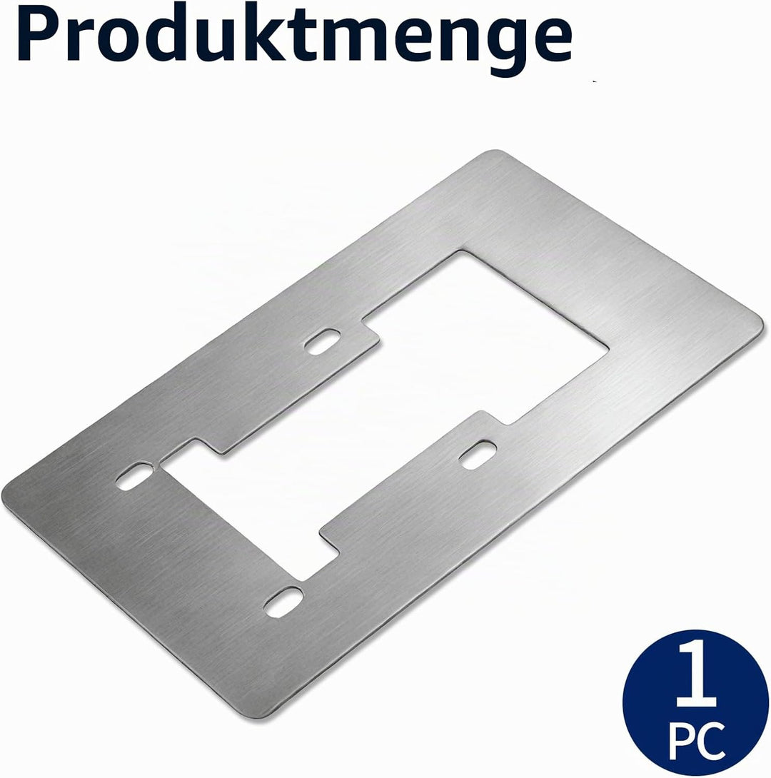 Blende Edelstahl für Ring Video Doorbell - Halterung für Video Klingel mit Kamera, Geeignet für Ring