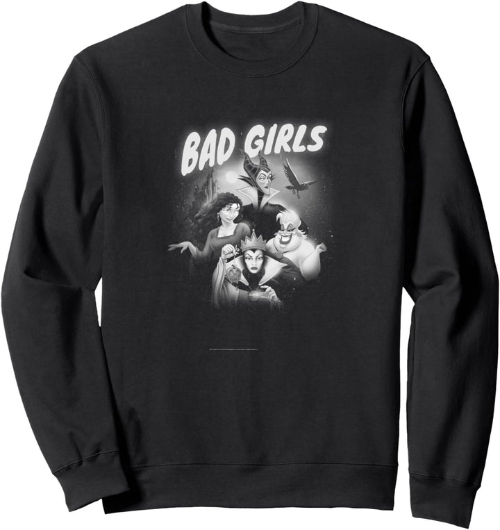 Disney Villains Group Shot Bad Girls Club Sweatshirt