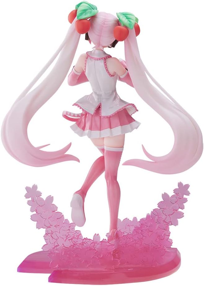 SEGA GOODS Hatsune Miku - Sakura Miku 2023 - Statuette Luminasta 21cm One Size Rosa, Weiss, One Size