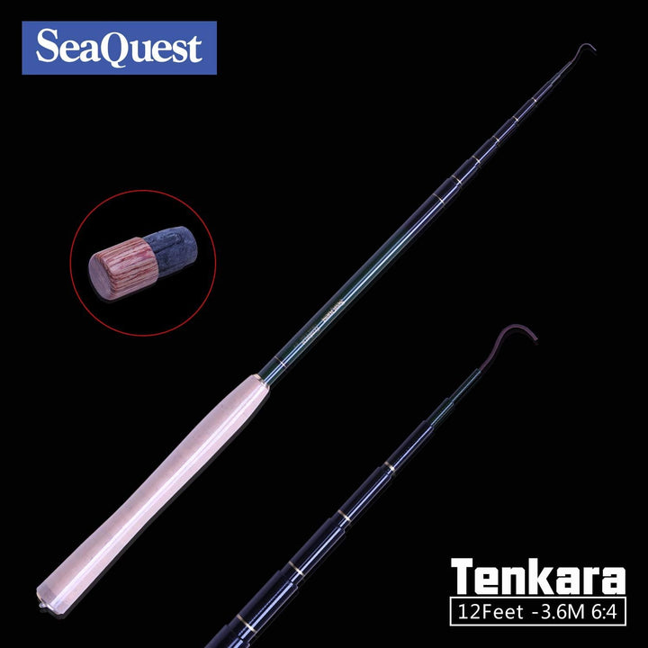 SeaQuest Tenkara Rod kit 6:4 7:3 9'5" 10'9" 12' 13'5" 6:4 12ft TG kit 2, 6:4 12ft TG kit 2