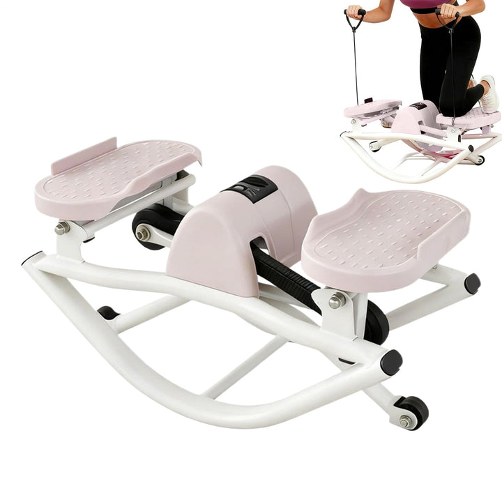 Rock Stepper Seitwärts-Bewegung, Effektiv Tragbar Kompakt Seitlich Rumpftrainer, Bauch- und Beintrai