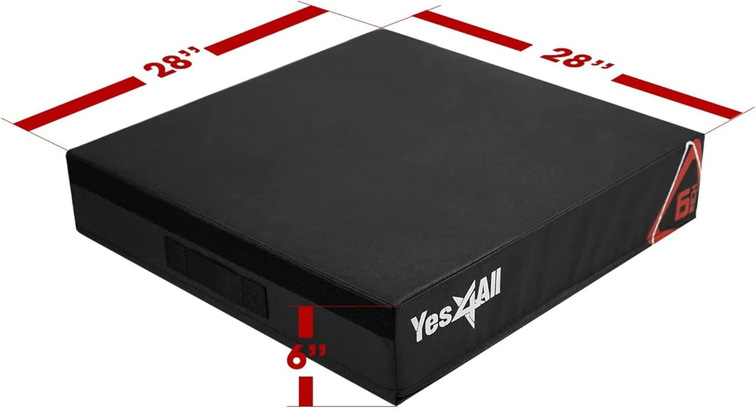 Yes4All 3 in 1 Soft Plyo Box, Sprungbox, Plyometric Box Plattform für Sprungtraining, Home Gym und O