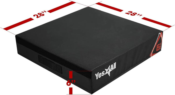 Yes4All 3 in 1 Soft Plyo Box, Sprungbox, Plyometric Box Plattform für Sprungtraining, Home Gym und O