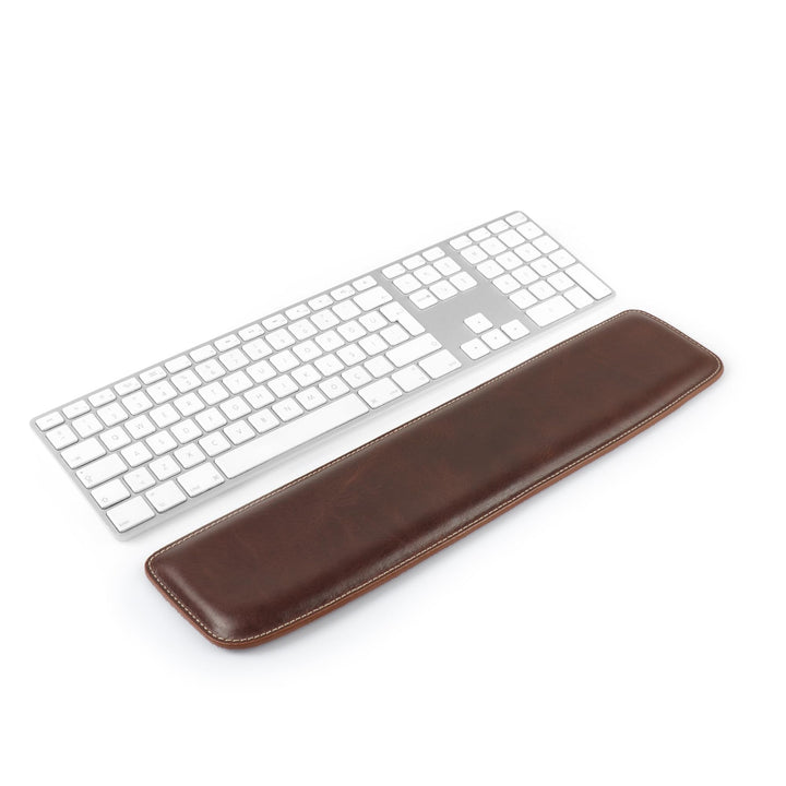 Londo Echtes Leder Tastaturpad - Premium Ergonomische Unterstützung für Komfortables Tippen bei der