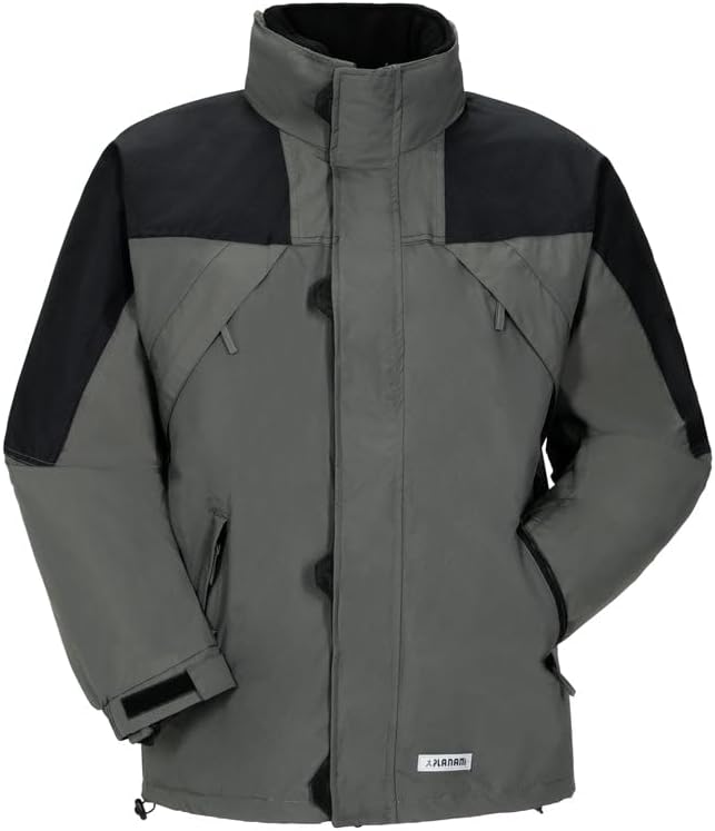 Planam Redwood Jacket Red/Black 3XL AMPORABLAU/SCHWARZ, 3XL AMPORABLAU/SCHWARZ