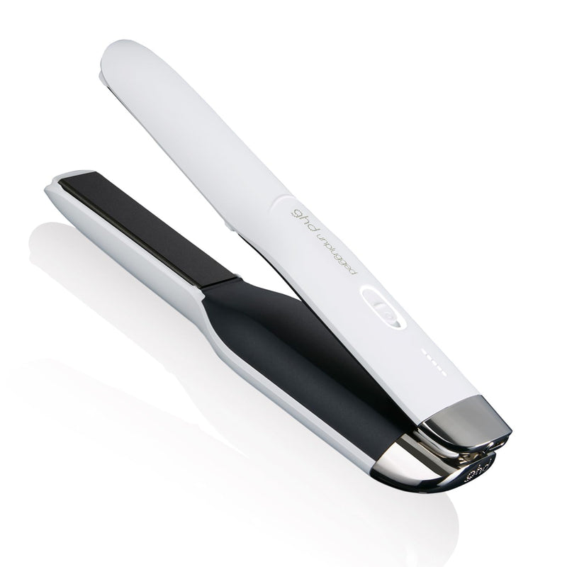 ghd Unplugged - kabelloser professioneller Haarglätter mit Dual-Technologie - Zone, Weiss Old Packag
