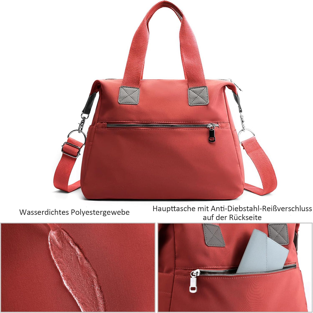 DORRISO Damen Handtasche Umhängetasche Schultertasche Casual Umhängetaschen Gross Kapazität Schulter