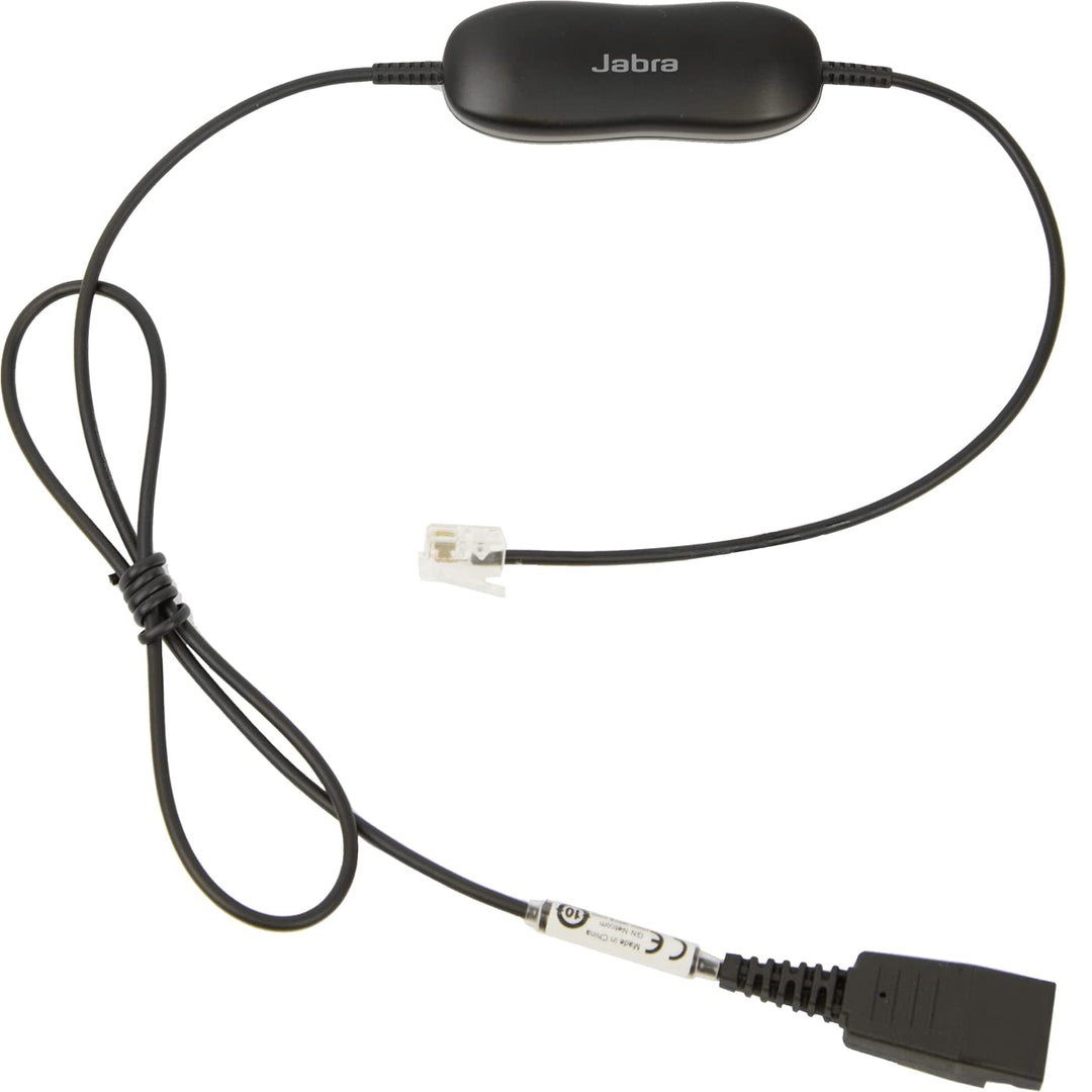 Jabra GN1216 SmartCord - Straight Headset Cable for Avaya Deskphones