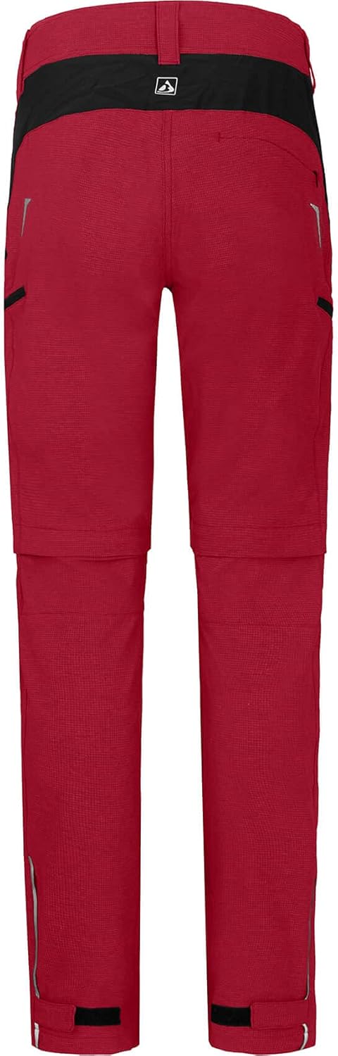 Bergson VALLI zip-off | Damen Radhose, robust elastisch - robust - elastisch - wasserabweisend - sch