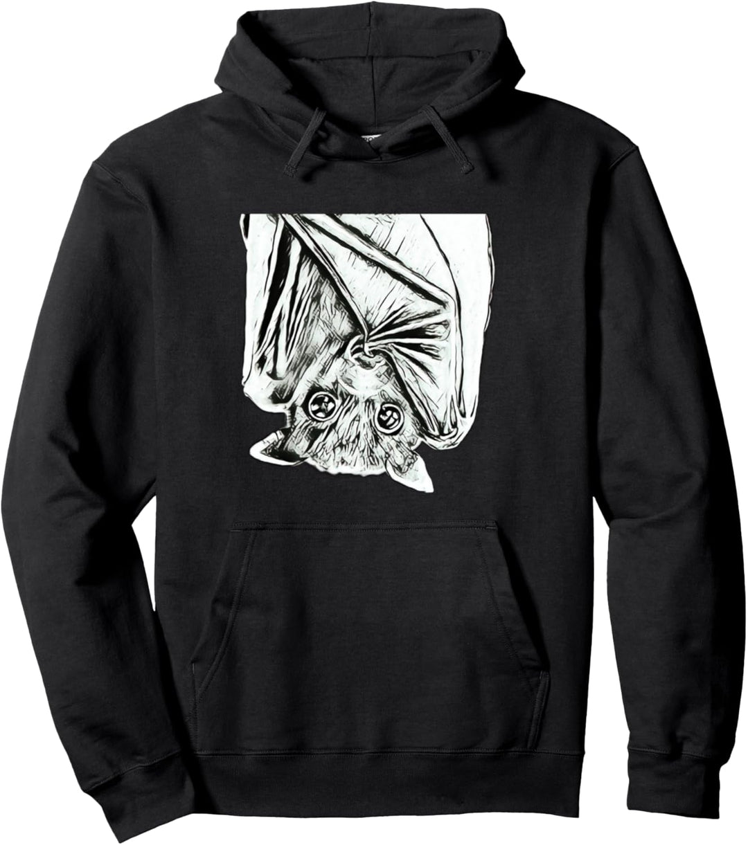 Fledermaus Motiv Nacht Vampire Halloween Flügel Fledermäuse Pullover Hoodie