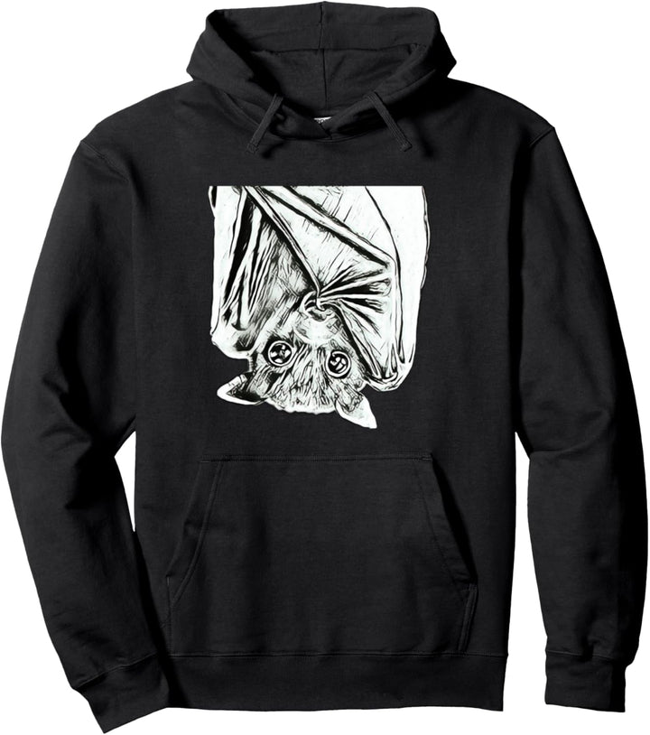 Fledermaus Motiv Nacht Vampire Halloween Flügel Fledermäuse Pullover Hoodie